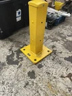 New Vestil Bolt-on Style Steel Post For 2 Ribbed Guard Rails, 18"H, Yellow. Price: $119.99.
