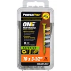 Hillman 116805 Flat Head Multi-material Screw #10 X 3-1/2 In. (pack Of 5). Price: $23.00.