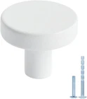 10 Pack White Cabinet Dresser Knobs, Solid Kitchen New. Price: $27.46.