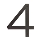 Sure-loc HNSS6-4 Inch Tall Address House Number '4' New. Price: $24.62.