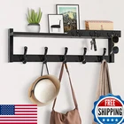 Dreampossible 4 In 1 Coat Rack Wall Mount Shelf Hooks 25.2 Entryway New. Price: $59.18.