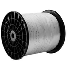 Polyester Pull Tape, 3/4" X 1053' Mule Flat Rope, 2500 Lbf Tensile Capacity New. Price: $87.75.