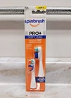 Spinbrush Pro+ Deep Clean Replacement Heads 2 Pack Soft Sealed New. Price: $19.99.