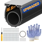 Bamgoten Garage Door Bottom Seal, 16.5FT Heavy-duty Feet, Black New. Price: $75.55.