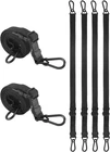 4PC 24 Inch Adjustable Carabiner Bungee Cords With 190 Lbs Max Break Strength New. Price: $27.25.