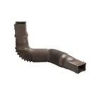 Flexible Downspout Extension 55 Brown Gutter Extender Vinyl New. Price: $10.70.