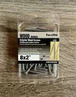 Hillman Fasntite Wood Screws 8" X 2 New. Price: $8.00.