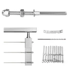 Muzata Cable Railing Kit Hand Swage Threaded Stud Tensioner For 1/8" CR23 New. Price: $74.99.
