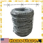 Barbed Wire 328FT (100M), 15 GAUGE(1.7MM) 4 Point Fence New. Price: $43.88.