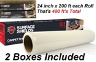 2X Surface Carpet Self Adhesive Mask Clear 24" 200FT Nib New. Price: $58.95.