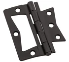 Surface-mounted Hinge 3" Oil Rubbed Bronze Pair New. Price: $6.32.