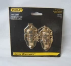 Stanley Chest Latches 2 Pk Bright Brass Finish # CD5365 80-1700 New Sealed Vtg. Price: $14.99.