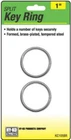 Hy-ko Prod Co #KC105BR 2PK 1" Brs Split Ring New. Price: $32.27.