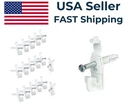 Pack - Rubbermaid Fast Set Back #3D69, Nib (18 Clips) New. Price: $12.29.