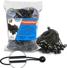 9 Inch 50 Piece Heavy Duty 5MM Ball Bungee Canopy Cord By , Black Color New. Price: $28.72.