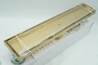 Signature Hardware ZA3-T01-18-PB-C 18" Cohen Tile-in Shower Drain Polished Brass Open. Price: $100.00.