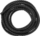 Uxcell Braided Leather Cord, Round Strap, Soft Rope For Jewelry 5MM, Black New. Price: $12.59.