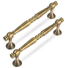 URNEW-5 Pack Antique Brass Kitchen Cabinet Handles 5-INCH 128MM Solid. Price: $59.63.