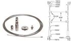 Crl Floor To Ceiling Cable Kit For 1/4" 3/8" Glass Polished Nickel New. Price: $89.30.