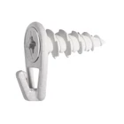 Hillman 50LB Sm White Nylon Hook New. Price: $10.51.