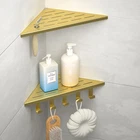 Bernkot 10'' Corner Shower Shelf 304 Stainless Steel Bathroom Grout-in New. Price: $81.30.