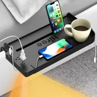 Bedside Shelf For Dorm Bunk With Usb Charging Port And Ac Outlets, Bedsid... New. Price: $47.56.
