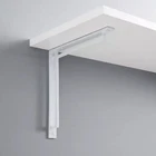 Signature Hardware 8" Harridge Cast Iron Shelf Bracket White Powder Coat Open. Price: $17.45.