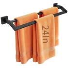 Stwwo Double Towel Bar 24 Inch, Racks For Bathroom Wall Mounted,... New. Price: $38.54.