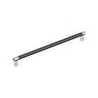 Amerock 24 Inch (610MM) Center-to-center, Polished Nickel/gunmetal New. Price: $68.77.