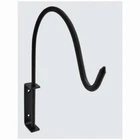 Hanging Plant Wall Bracket, Curved, Black, 40-LB. Load, 12-13/16 In. N275-502 New. Price: $32.65.