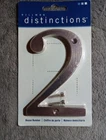 Distinctions #2 Hillman 843322 4" Address Number Brushed Nickel Open. Price: $6.97.