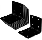 Eoere 10-PACK Black Steel Angle Corner Braces 2-3/4" Heavy Duty Brackets 110LB New. Price: $14.99.