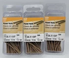 Hillman No. 532658 Steel Panel Nails 15 Ga 1-5/8 In. Oak- Packs- New. Price: $8.09.