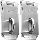 Alise Hasp Lock,door Padlock,black Clasp Latch Hinges For Doors, New. Price: $16.88.