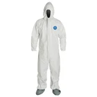 Dupont Disposable Particle Protection Coveralls QRY25 Size TY122SWHLG002500 New. Price: $198.75.