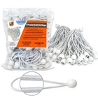 6 Inch 100 Piece Heavy Duty 5MM Ball Bungee Canopy Cord By White Color New. Price: $41.61.