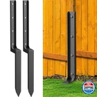 Nessxa 8 Pack Fence Post Repair Kit 33.6 Heavy Duty Stakes New. Price: $186.16.