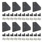 Blccloy 8 Sets Series Aluminum Extrusion Profiles Corner Brackets 1010 90D... New. Price: $35.20.