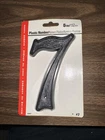 Hillman 5.5" Black Plastic Number With Mount Screws New. Price: $14.95.