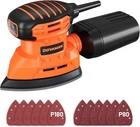 Dovaman DLS03A Detail Sander, 130W Palm Tool, Dust Collection System, 12P New. Price: $58.47.