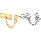 Defender Security Tamperproof Chain Door Guard 9905 Prime-line New. Price: $10.48.