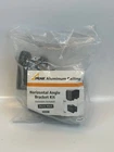 Peak Aluminum Railing Horizontal Angle Bracket Kit Matte Black 36951 New. Price: $32.40.