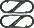 Nite Ize S-biner #1 Black Knife SB1-2PK-01 Titanium Finish. Two Pack 9/16" X New. Price: $12.86.
