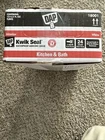 Dap Kwik Seal Kitchen/bath Adhesive Caulk 5.5 Oz. Waterproof White (12-PACK) New. Price: $45.00.