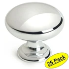 *25 Pack* Cosmas Cabinet Hardware Polished Chrome Knobs - #4950CH New. Price: $27.23.