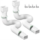 2 Pack Gutter Downspout Extensions Flexible,drain Extender Con... New. Price: $32.75.