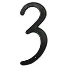 Deltana RNZ4-3 Black 4" Zinc Die-cast Residential Number New. Price: $12.58.