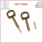 Qfwdfctrenz 4 Pack Antique Brass Lamp Turn Knob Switch Replacement With 1/2" Ext New. Price: $8.72.