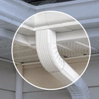 Amerimax 2 In. 3 17 White Aluminum Gutter Elbow Pk New. Price: $12.99.