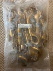 10 Pack National Hardware N258-657 3178BC Double Bolt Snap In Solid Bronze New. Price: $45.00.